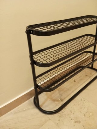 Zapatero Alganas Ikea Negro