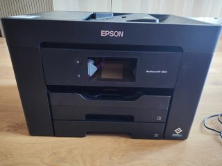 Impresora Epson WorkForce WF-7830 Negra.