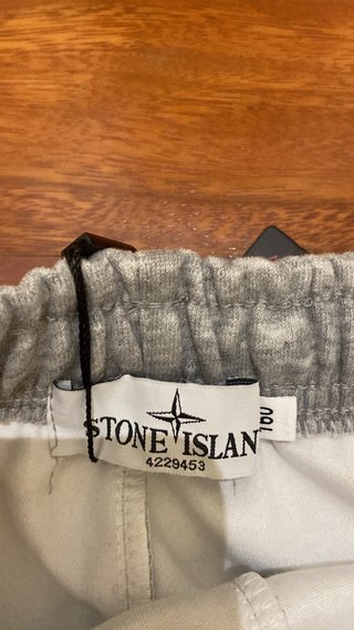 Stone Island Pantalón Chandal Gris