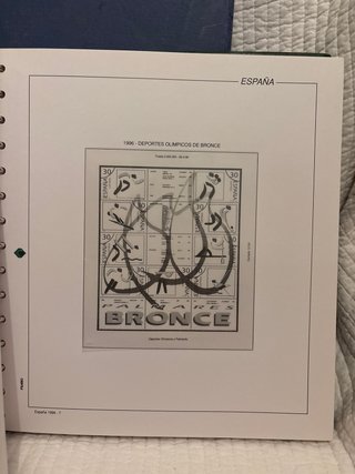 Álbum de sellos Filabo verde