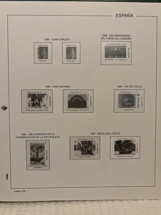Álbum de sellos Filabo verde