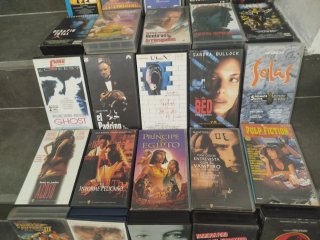 Lote Películas VHS Acción, Crimen, Drama, Sci-Fi