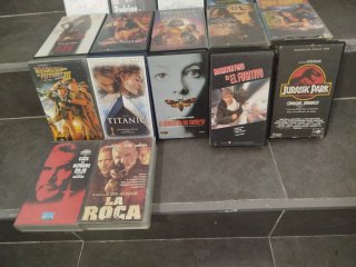 Lote Películas VHS Acción, Crimen, Drama, Sci-Fi