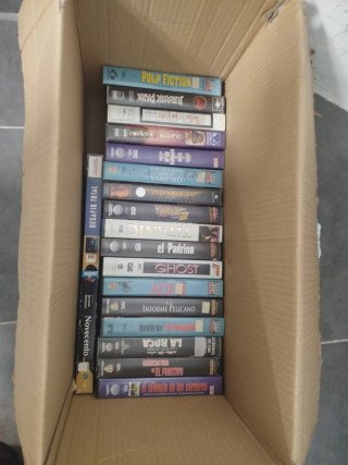 Lote Películas VHS Acción, Crimen, Drama, Sci-Fi