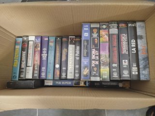 Lote Películas VHS Acción, Crimen, Drama, Sci-Fi