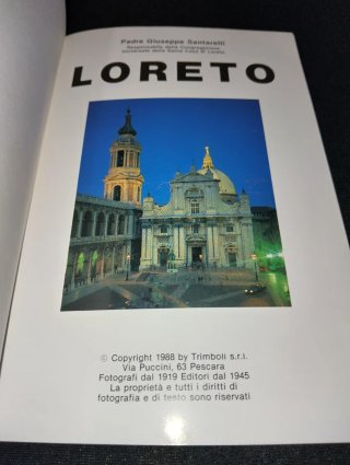 Libro Santuario della Santa Casa Loreto