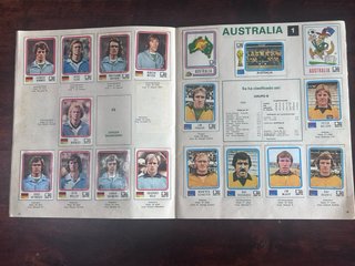 Álbum Mundial Fútbol 74 Vulcano