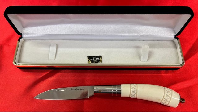 Navaja artesanal Andujar Taramundi Inox