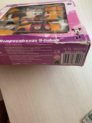 Puzzle 9 cubos Mickey Mouse Club House