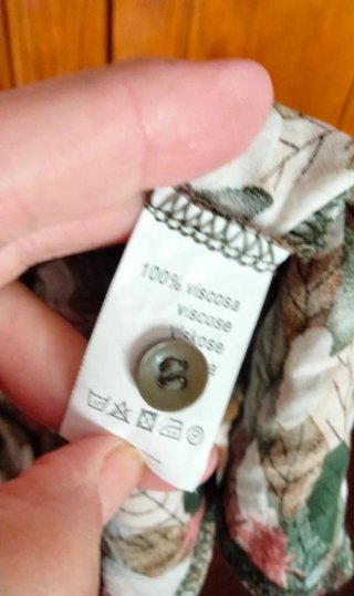 Vestido maxi estampado