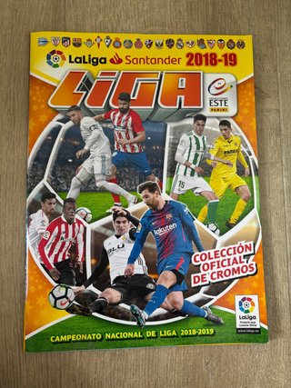 Álbum cromos LaLiga Santander 2017-19