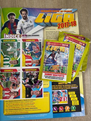Álbum cromos LaLiga Santander 2017-19