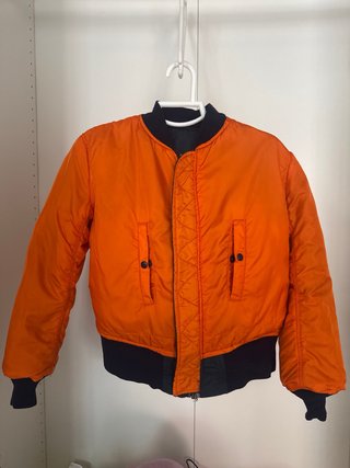 Chaqueta Alpha Industries Azul Naranja