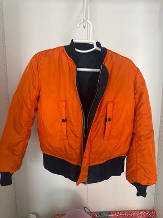 Chaqueta Alpha Industries Azul Naranja