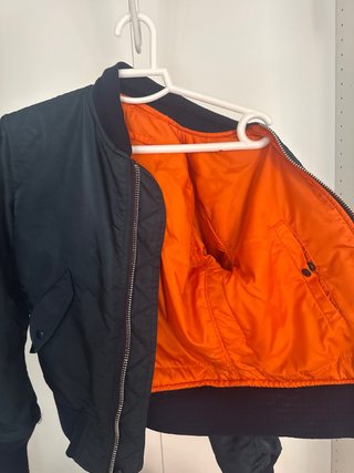 Chaqueta Alpha Industries Azul Naranja