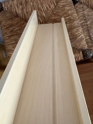 Estante de pared de pino