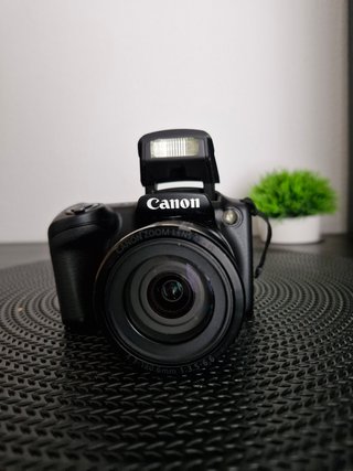 Canon PowerShot SX420 IS con manuales y cargador