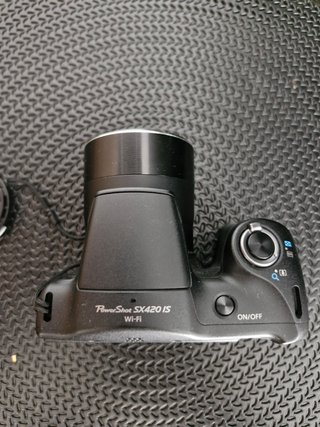 Canon PowerShot SX420 IS con manuales y cargador