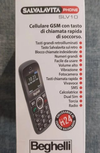 Beghelli SLV10 Telefono per Anziani