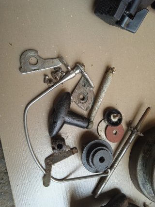 Carretes de pesca para piezas