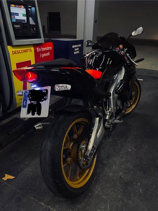 Aprilia RS125 2007 Negra/Dorada