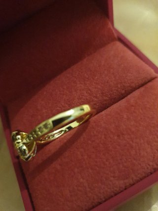 Anillo Flor Oro 18k Talla 8