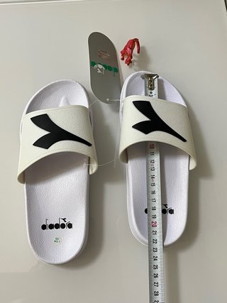 Ciabatte Diadora bianche nere taglia 36