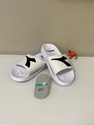 Ciabatte Diadora bianche nere taglia 36