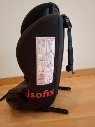 Silla coche grupo 1/2/3 Isofix.
