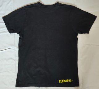 Camiseta negra gráfica - Electric Visual