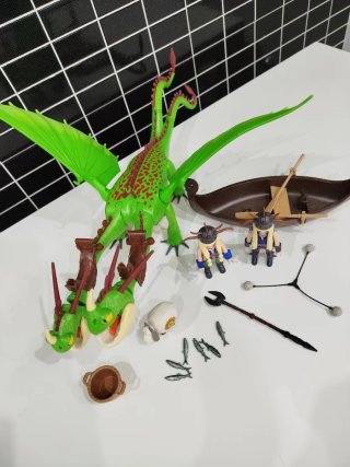 Playmobil Dragons 9458 COMPLETO