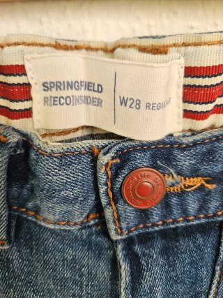 Pantalones cortos vaqueros regular fit Springfield