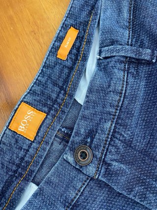Pantalone classico di jeans Boss orange US 38