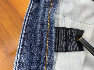 Pantalone classico di jeans Boss orange US 38