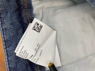 Pantalone classico di jeans Boss orange US 38