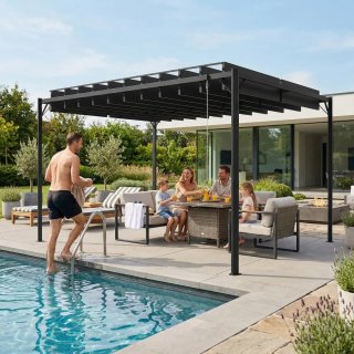 Pérgola de Jardín 3x4m UPF 50+