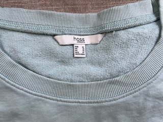 Sudadera Hoss Intropia verde menta