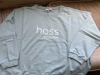 Sudadera Hoss Intropia verde menta