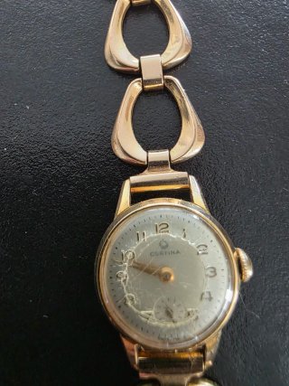 Reloj Certina Vintage Dorado