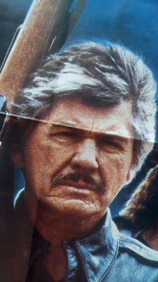 Cartel Original Yo Soy La Justicia II (1987)