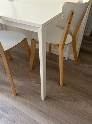 Mesa Comedor Rectangular Blanca Ikea