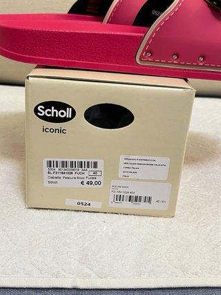 Ciabatte Scholl Rosa Tg 40