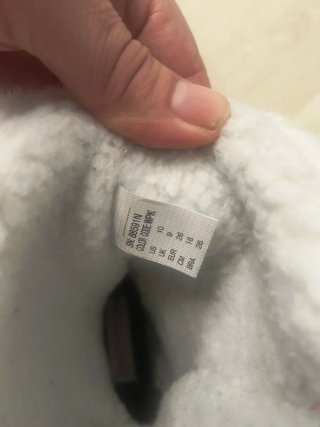 Lote 2 pares botas nieve infantiles