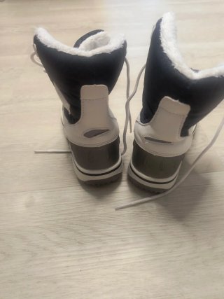 Lote 2 pares botas nieve infantiles
