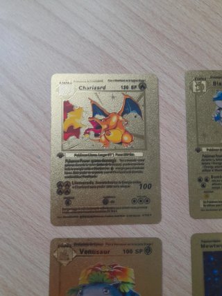 Cartas Pokémon Doradas
