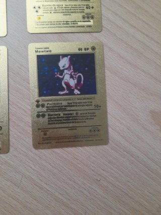 Cartas Pokémon Doradas