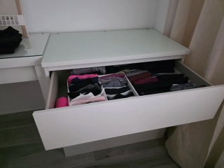 Cómoda 3 cajones IKEA MALM Blanca 80x78x48