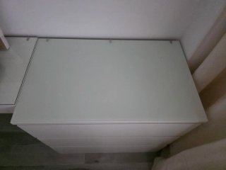 Cómoda 3 cajones IKEA MALM Blanca 80x78x48
