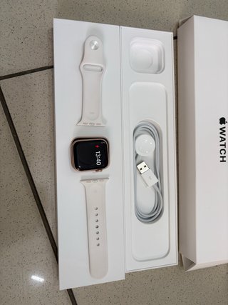Apple Watch SE 40mm Oro Aluminio Blanco