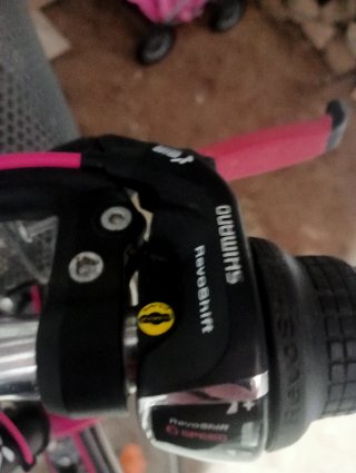 Bicicleta Btwin niña rosa 24